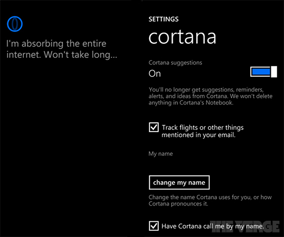 Cortana Details