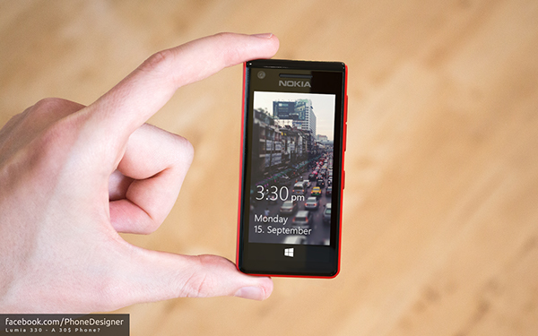 Lumia 330 Fan-Konzept