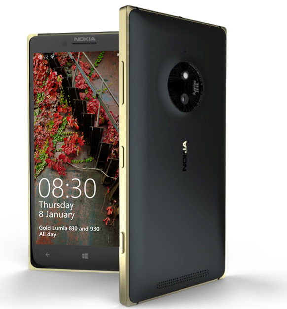 Lumia 830 Gold Sonderedition