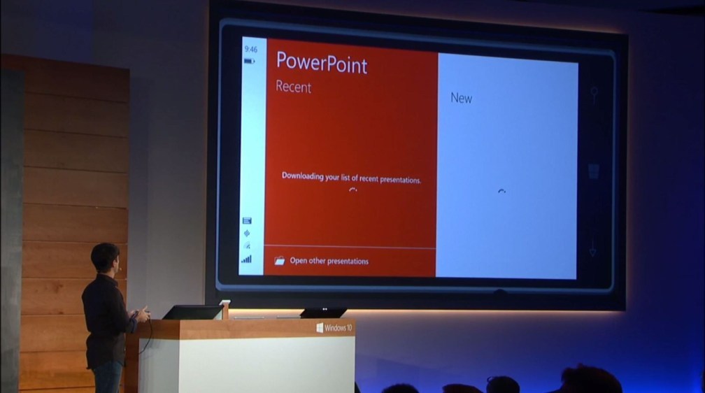Windows Phone 10 Powerpoint