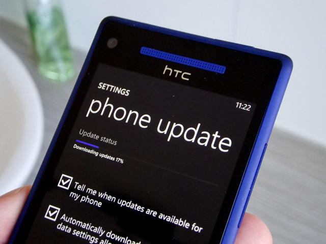 HTC 8X Update 8.1