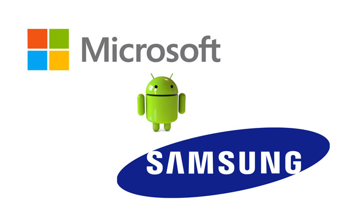 Microsoft-Samsung-Android