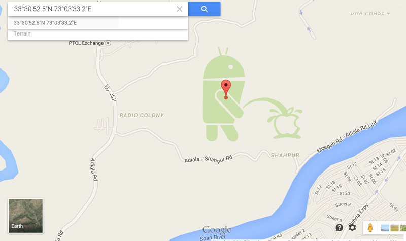 Android-pinkelt-auf-Apple-Google-Maps