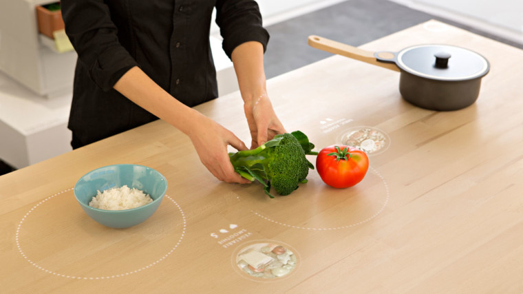 Augmented reality beim kochen: ikea zeigt den küchentisch der ...