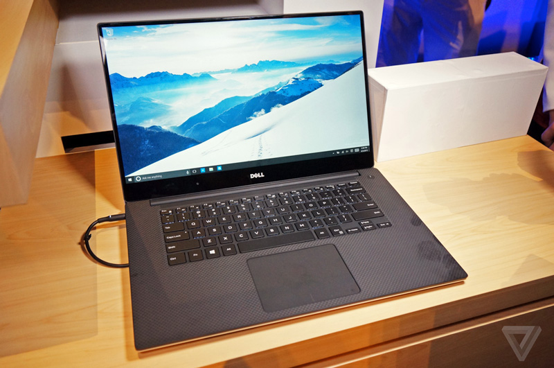 Neues Dell XPS 15 mit infinity Display. Quelle: The Verge