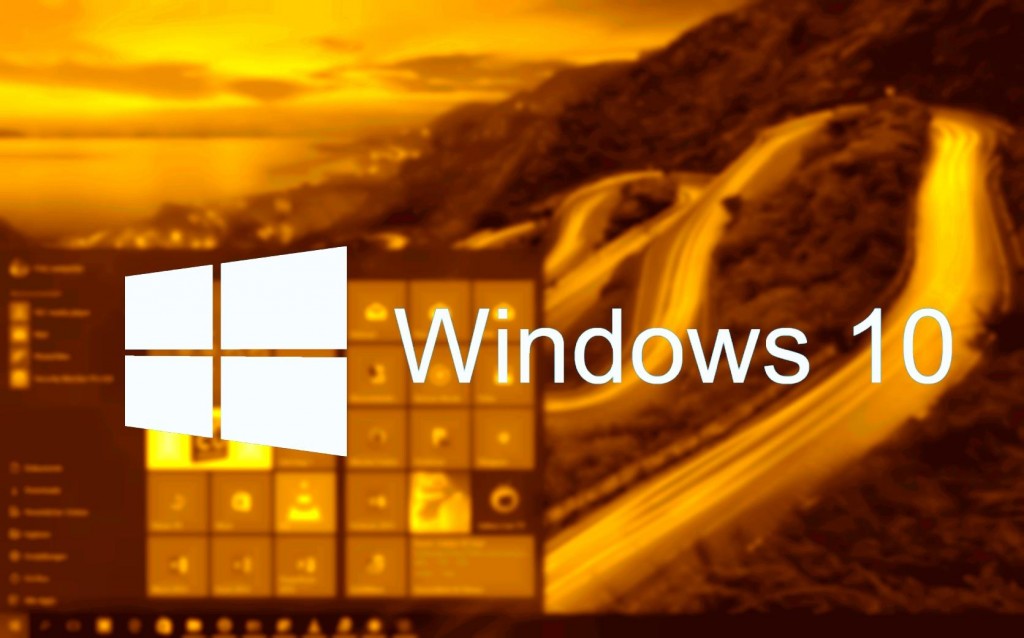 Windows 10 Banner Gold (Tom)