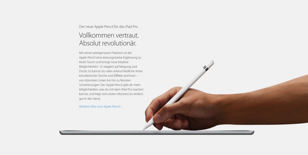 "Absolut revolutionär" - iPad pro mit Apple Pencil