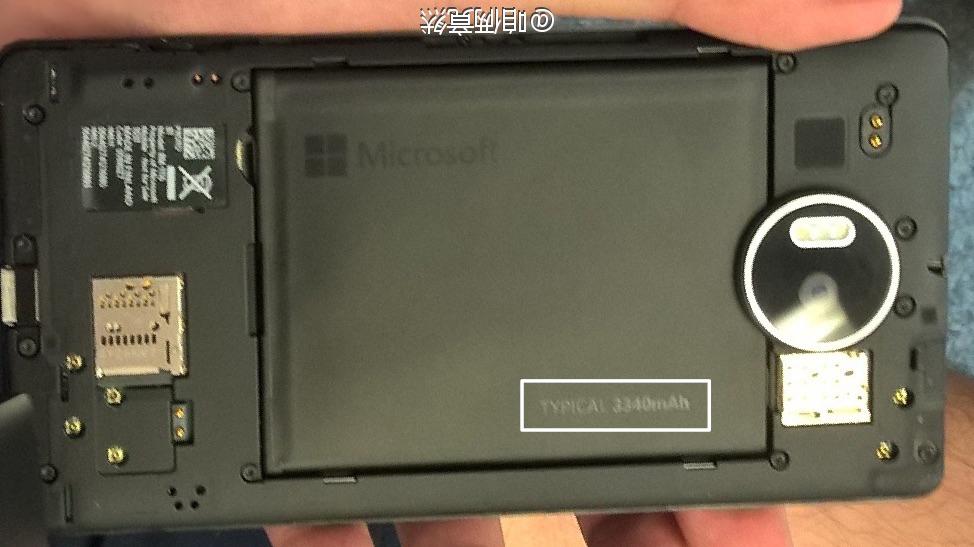 Lumia 950 XL Innen Akku