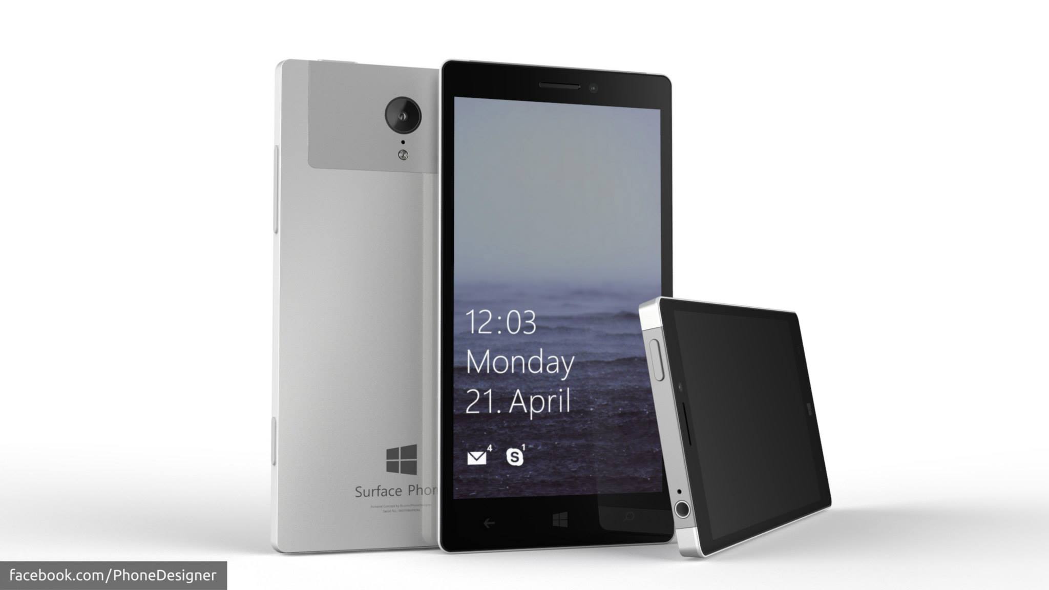 Surface Phone Konzept PhoneDesigner
