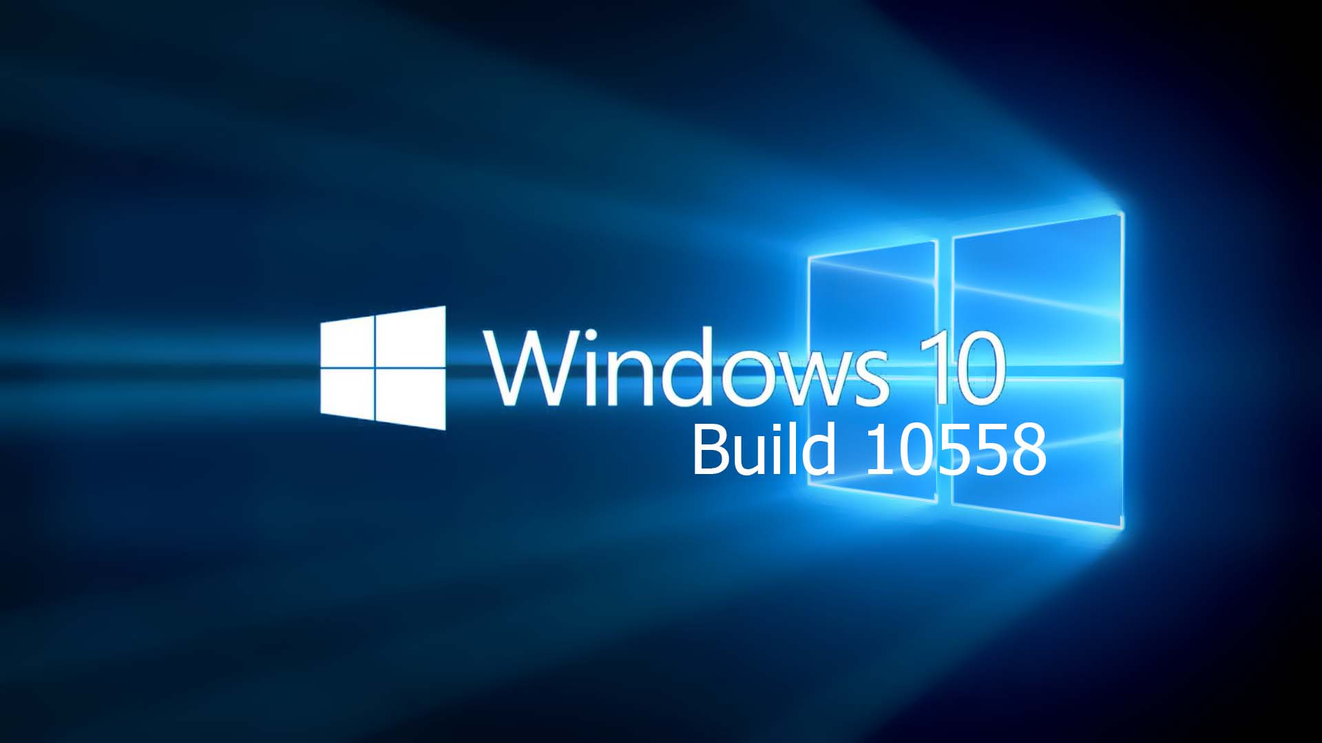Windows 10 Build 10558