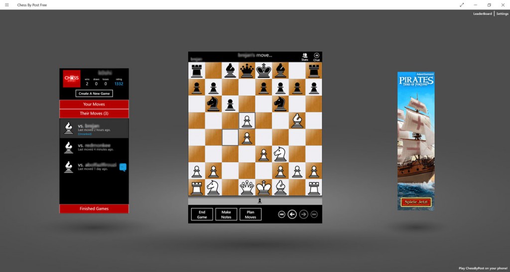 Chess-by-Post-free-Windows