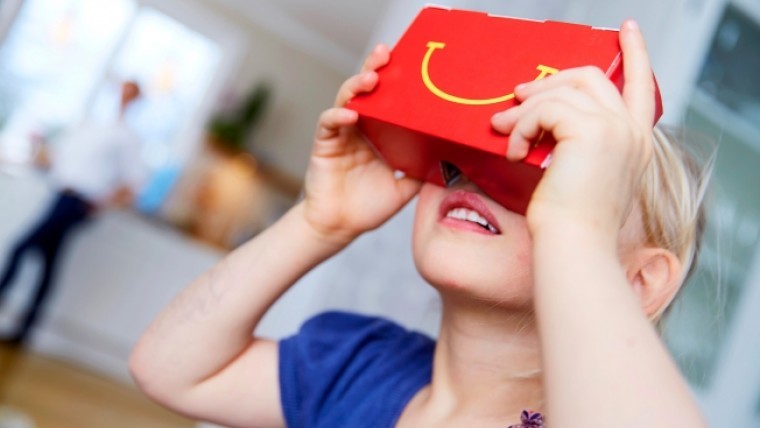McDonalds VR Brille
