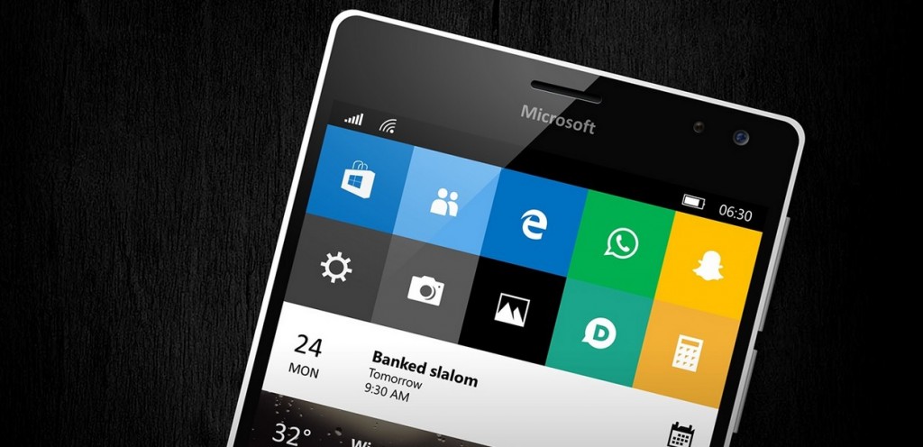 Windows 10 Mobile Konzept