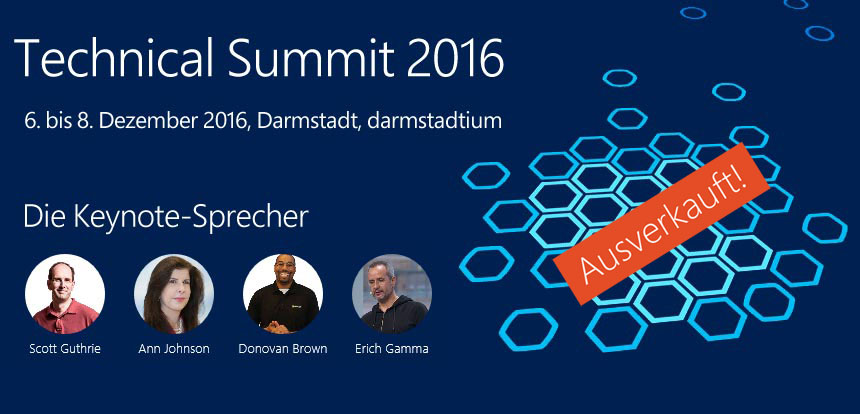 Technical Summit 2016