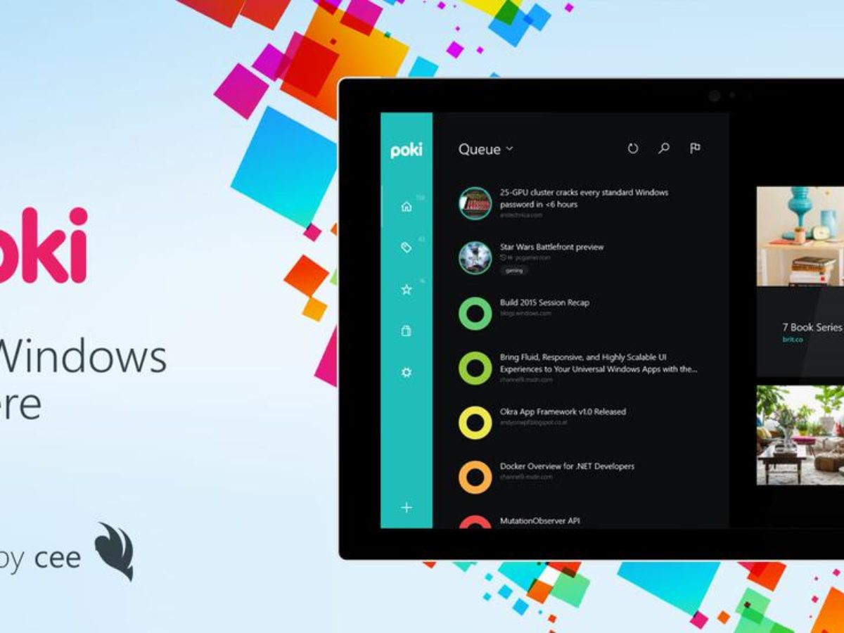 Poki Pocket Client Now Available For Download From Windows Store -  MSPoweruser