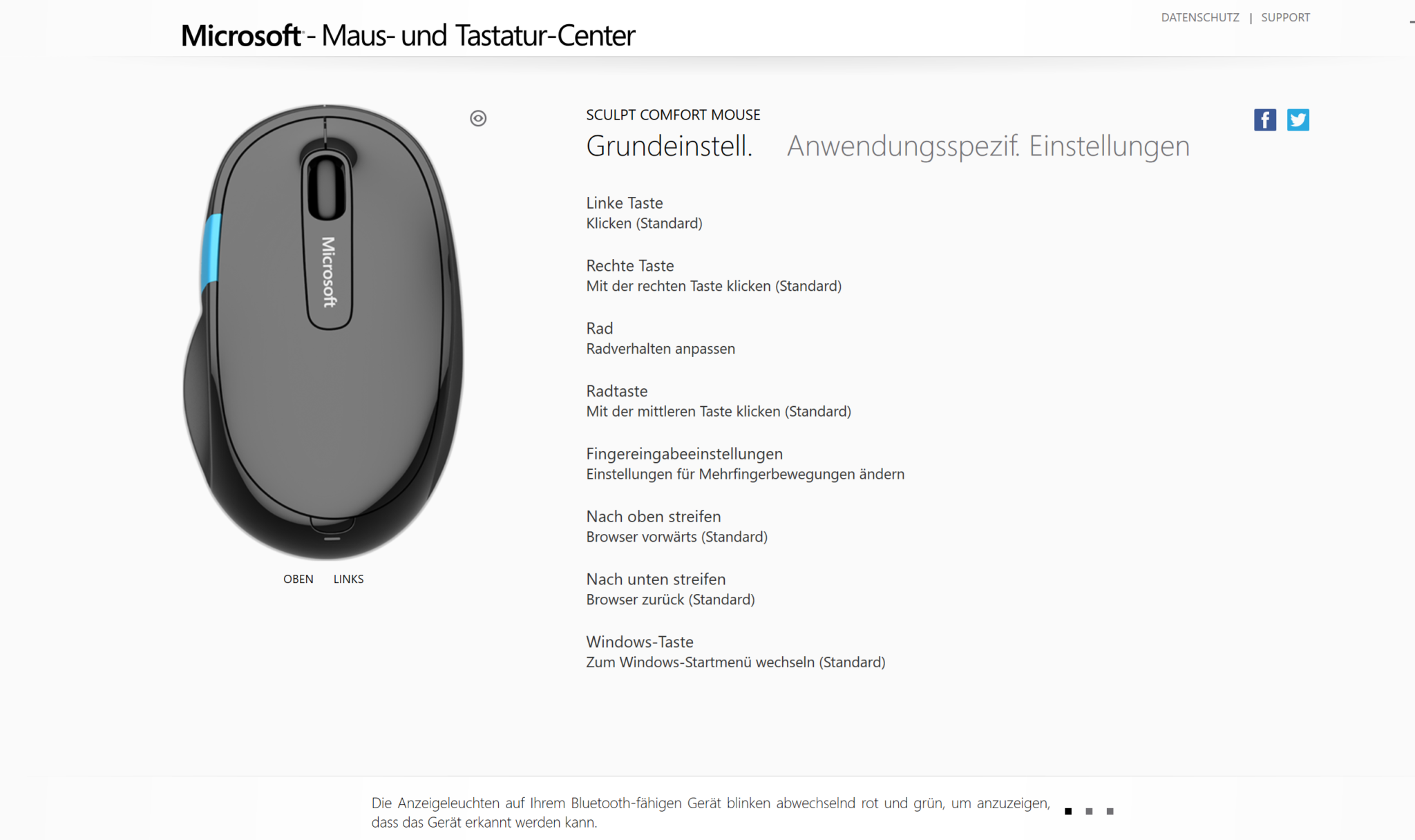 Maus und Tastatur Center Sculpt WindowsUnited