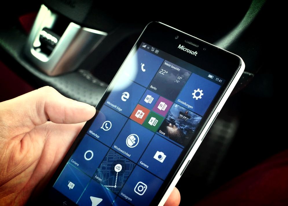 Lumia 950 App Icons Homescreen