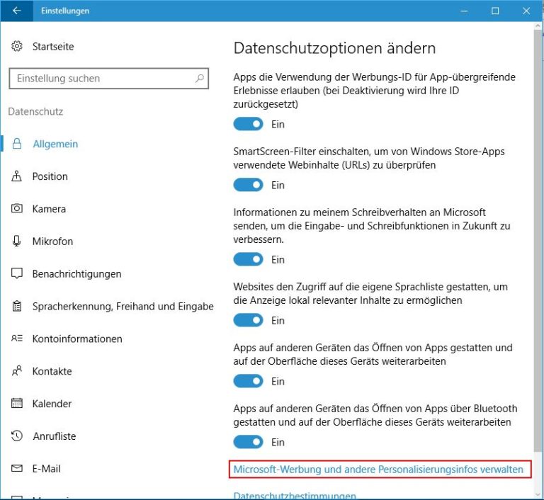[Anleitung] Windows 10 Privatsphäre Einstellungen anpassen WindowsUnited