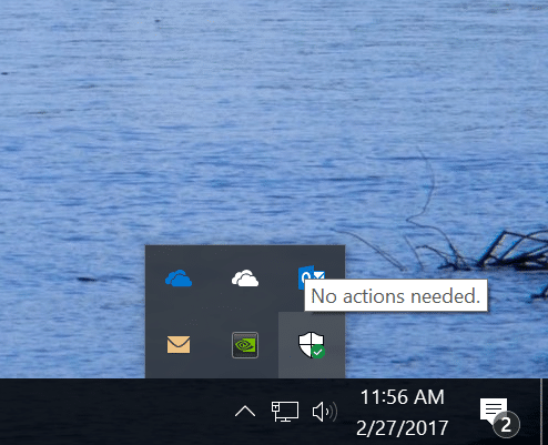 Neues Windows Defender Icon
