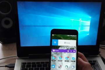 Notebook und Android Smartphone
