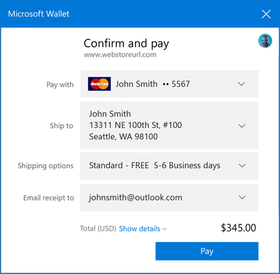 Microsoft Wallet Edge