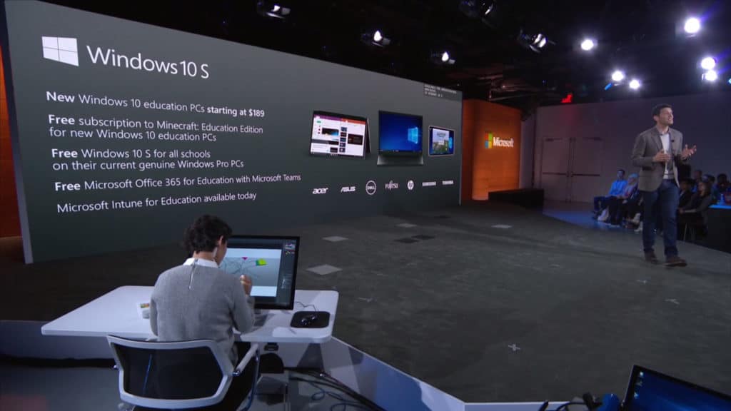 Microsoft Windows 10 S Präsentation
