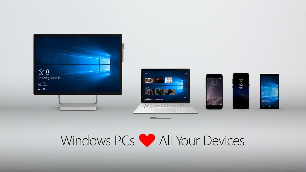Windows 10 PCs lieben iPhones und Androiden