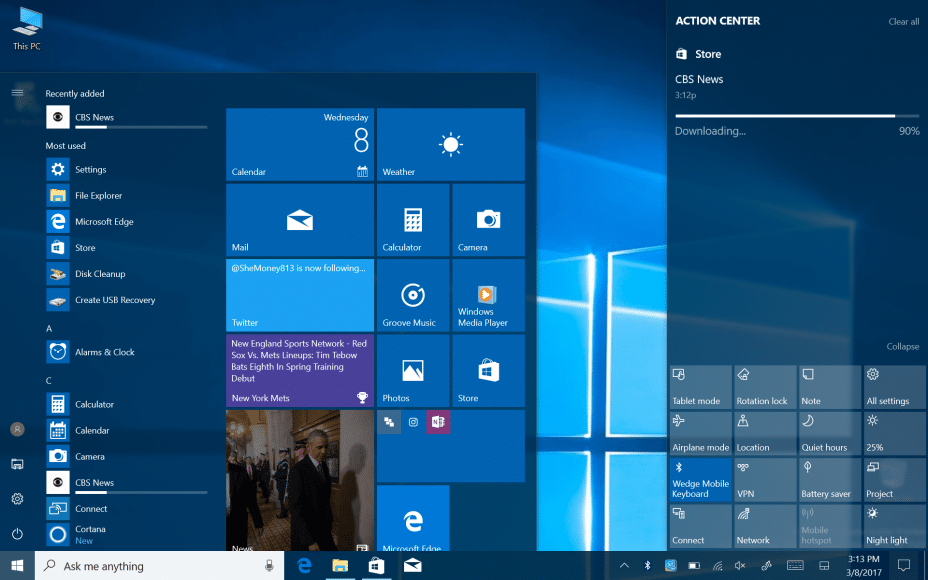 windows 10: frühere Version installieren