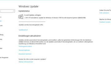 Kumulatives Update KB4032188 bringt Build 15063.502