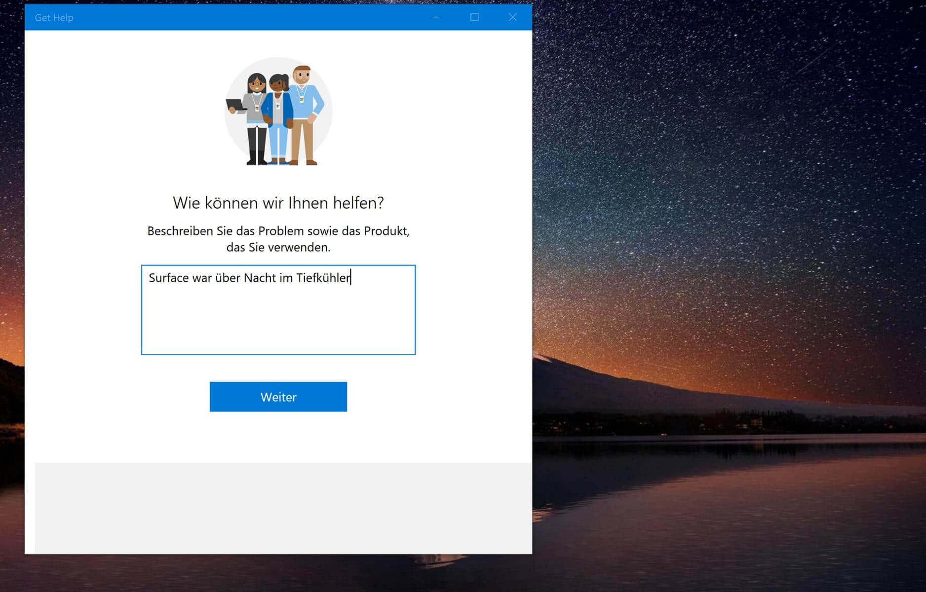 Get Help Neue Windows 10 App Hilft Bei Hard Software Problemen