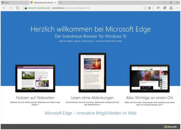 [Anleitung] Bestimmte Seiten automatisch beim Start des EdgeBrowser laden WindowsUnited