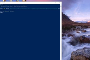 Windows 10 Fall Creators Update Apps verschwunden