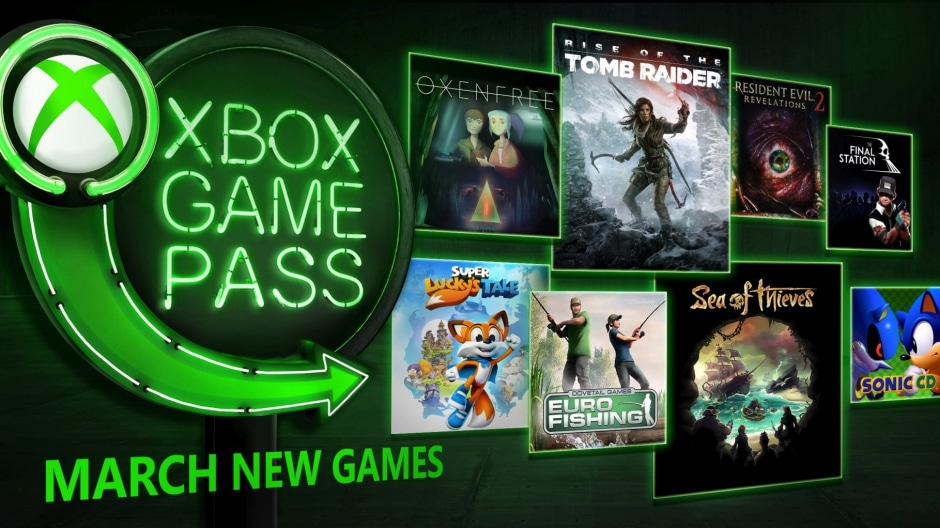 Acht neue Spiele verstärken den Xbox Game Pass im März 2018.