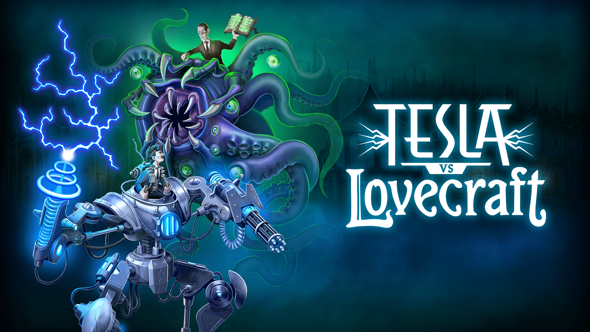 Tesla vs Lovecraft erscheint am 14. März 2018 für die Xbox One.