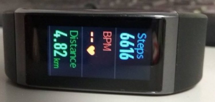 xiaomi amazfit cor test