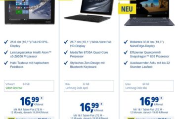 Asus novago 1 und 1