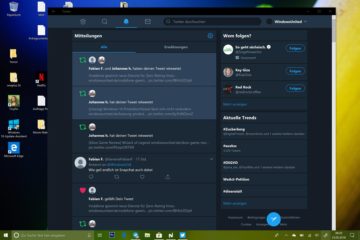 Twitter PWA Dunkles Theme