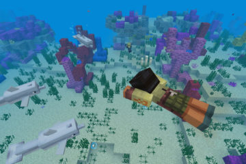 Das Aquatic Update in Minecraft ist jetzt auf der Xbox One und dem PC verfügbar.