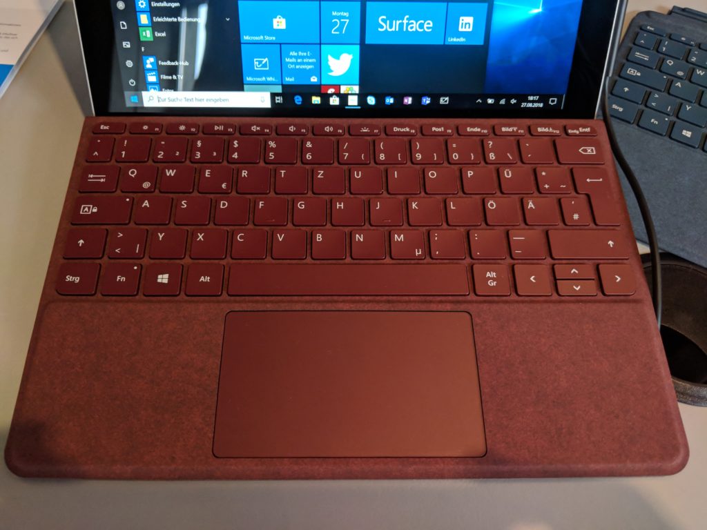 Surface Go Type Cover