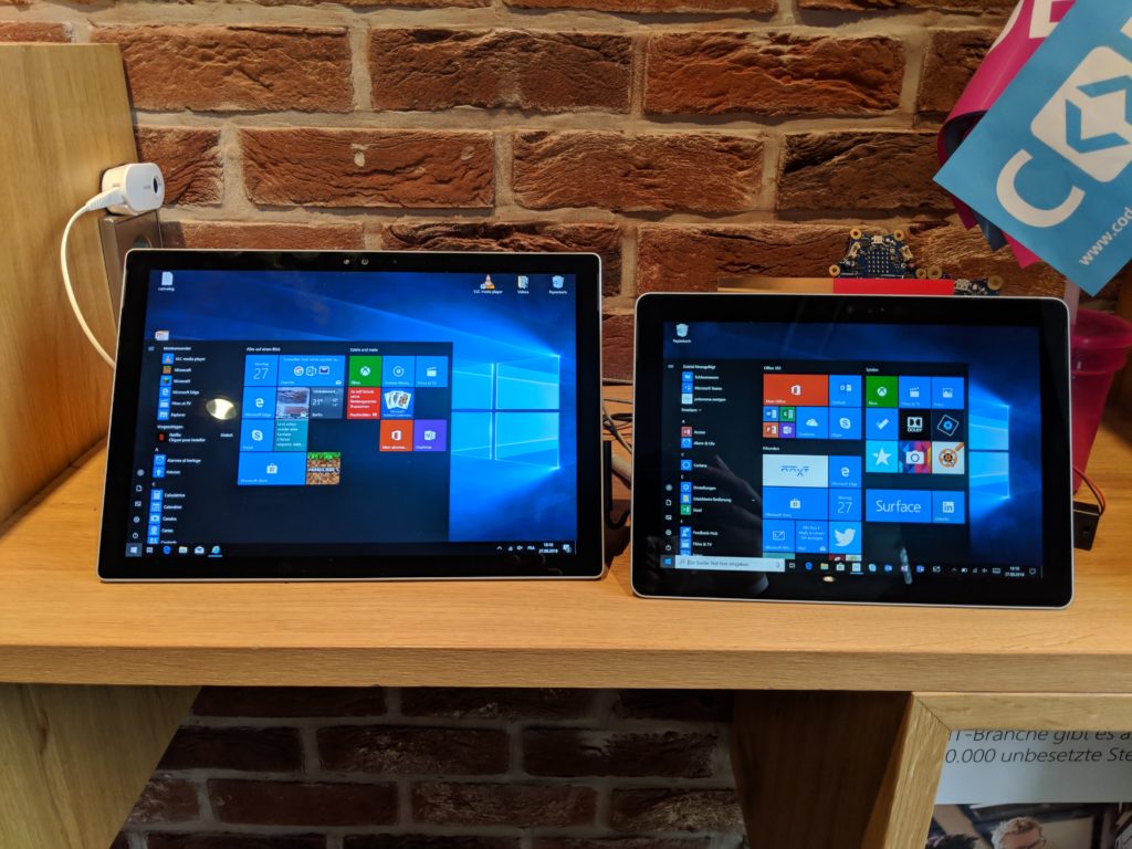 Surface Go vs. Surface Pro