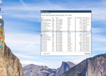 Windows 10 Oktober 2018 Update CPU Auslastung