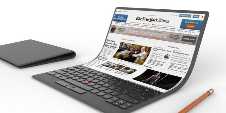 Plant Samsung ein Notebook mit faltbarem Display?