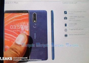 Nokia 3.1 Plus Spezifikationen Leak