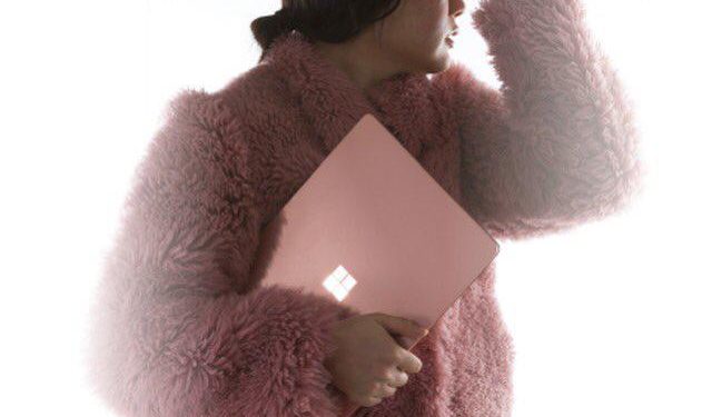 Surface Laptop 2 rosa