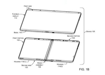 Neues Patent zeigt faltbares Surface mit durchgängigem Bildschirm