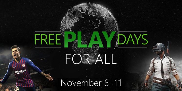 Xbox One, Free Play Days, PlayerUnknown’s Battlegrounds, Pro Evolution Soccer 2019, Gaming, News