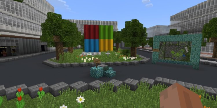 Microsoft Headquarter-Campus-Minecraft