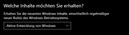 Windows Insider Inhalte