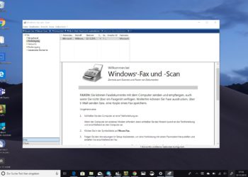 Windows 10 Fax alt