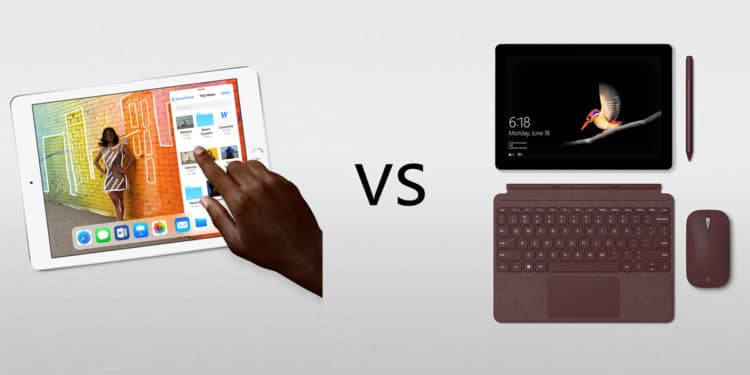 iPad Pro oder Surface Go